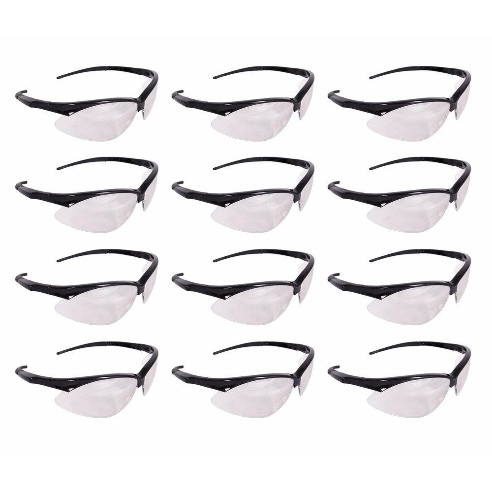 Safety Glasses (12 Pairs) Anti-Scratch Lens, Radians #AP1-90 Rad-Apocalypse PPE